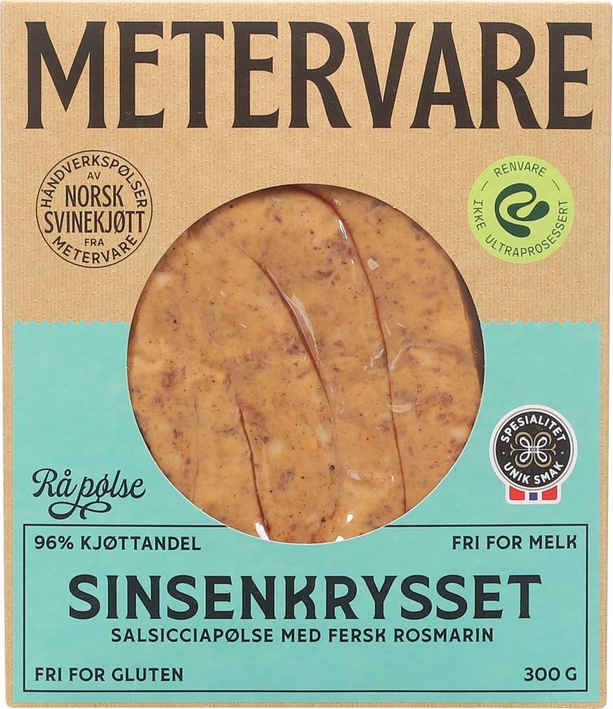 Metervare Sinsenkrysset Rå salsicciapølse