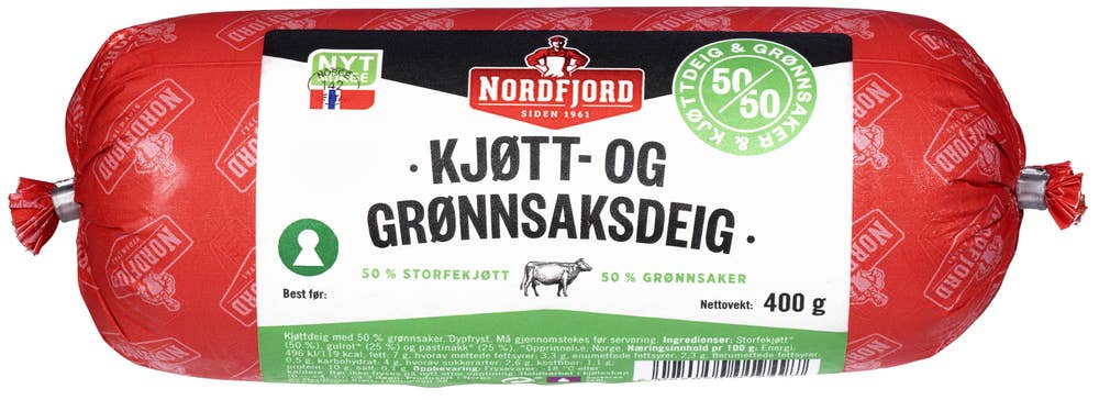 Nordfjord Kjøtt- og grønnsaksdeig