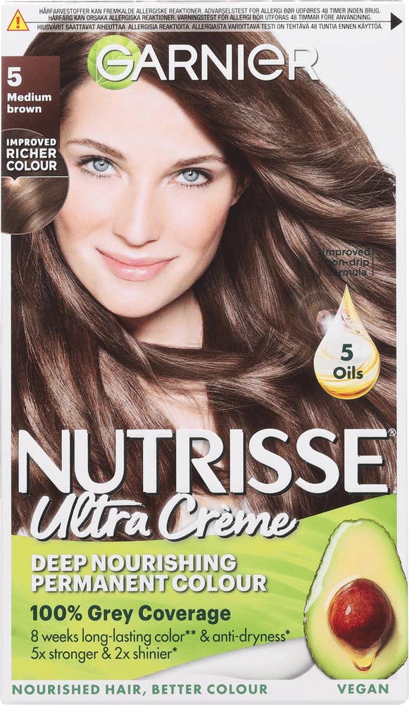 Garnier Nutrisse lysebrun 5.0