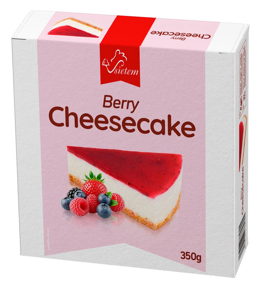 Sietem Ostekake med bær