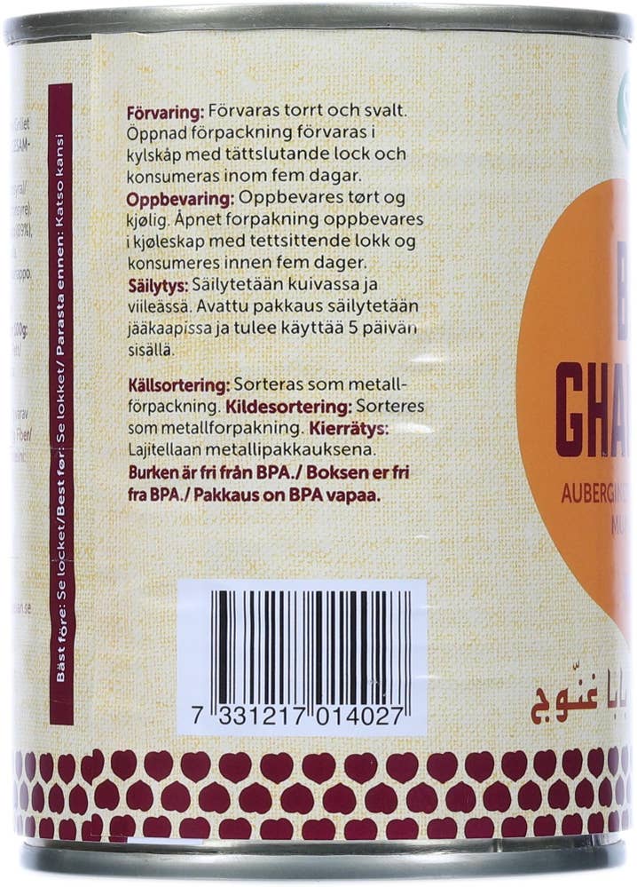 SEVAN Baba ghanoush Auberginerøre