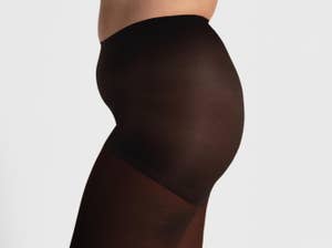 Inntil Strømpebukse 20 DEN Sort, str. 44-48, semi-matt