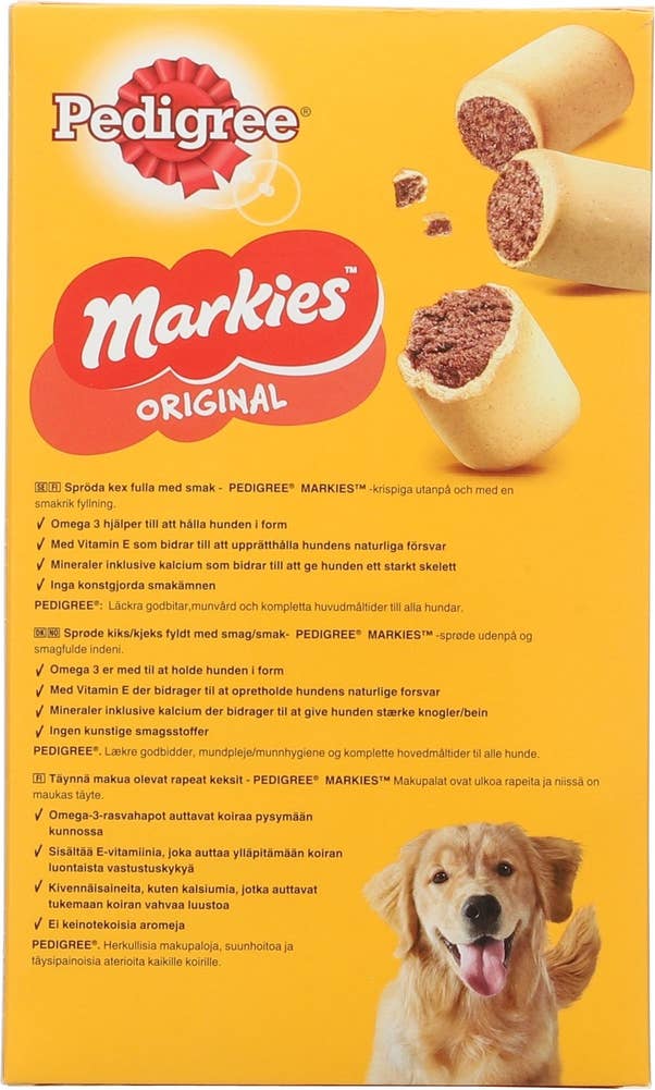 Pedigree Markies Hundesnacks med Margben for Voksne Hunder