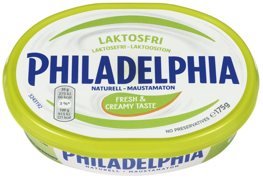 Philadelphia Laktosefri, 175 g