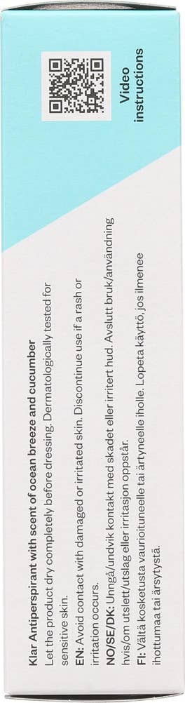 Klar Deo-refill Friluft Antiperspirant