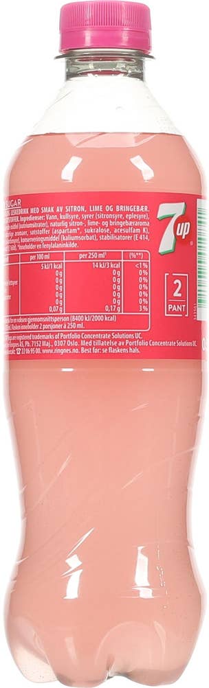 7UP Zero Pink Lemonade
