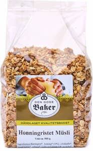 Den Gode Baker Økologisk honningristet müsli