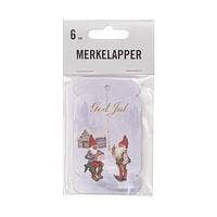 ARK Merkelapp God Jul Fjøsnisse