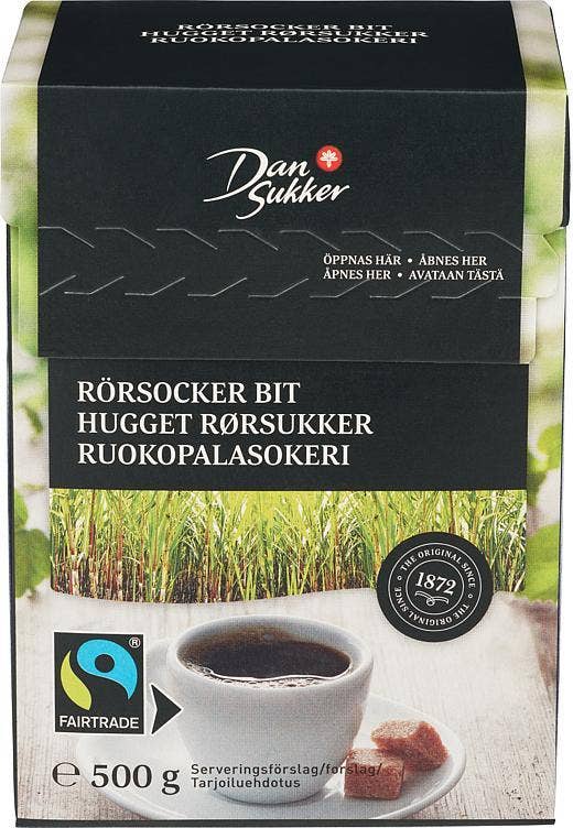 Dansukker Råsukkerbit