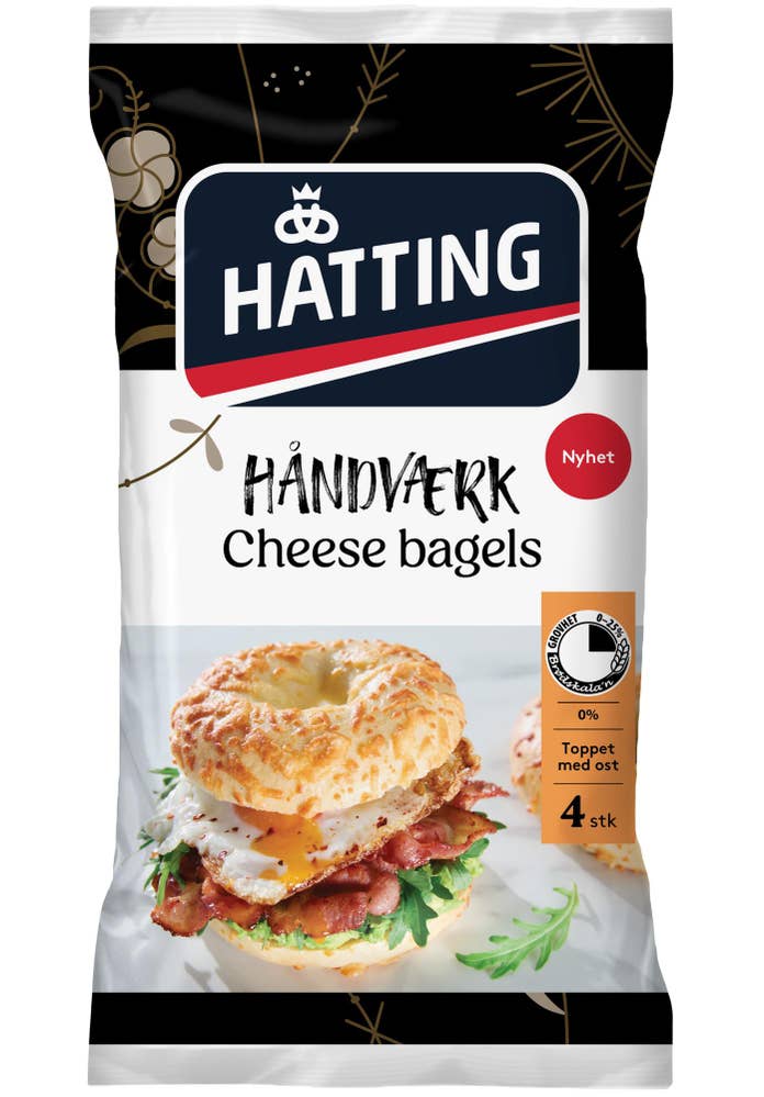 Hatting Cheese bagels