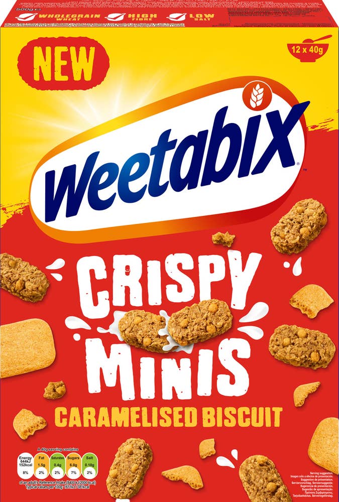 Weetabix Crispy minis Caramelised biscuit