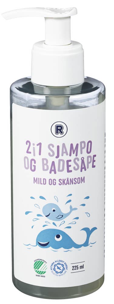R 2i1 Sjampo og badesåpe