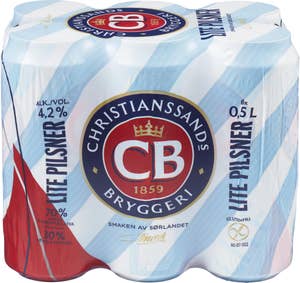 CB Pilsner Lite 6 x 0,5L