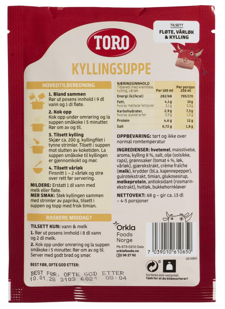 Toro Kyllingsuppe