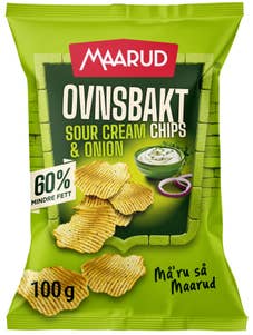 Maarud Potetgull ovnsbakt sour cream & onion
