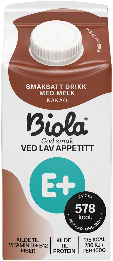 TINE E+ Biola kakao