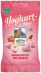 Den Lille Nøttefabrikken Yoghurtnøtter  med jordbær