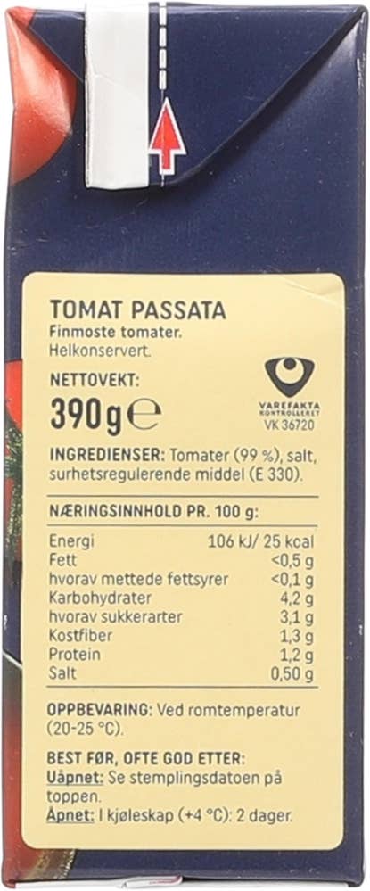 R Passata tomater