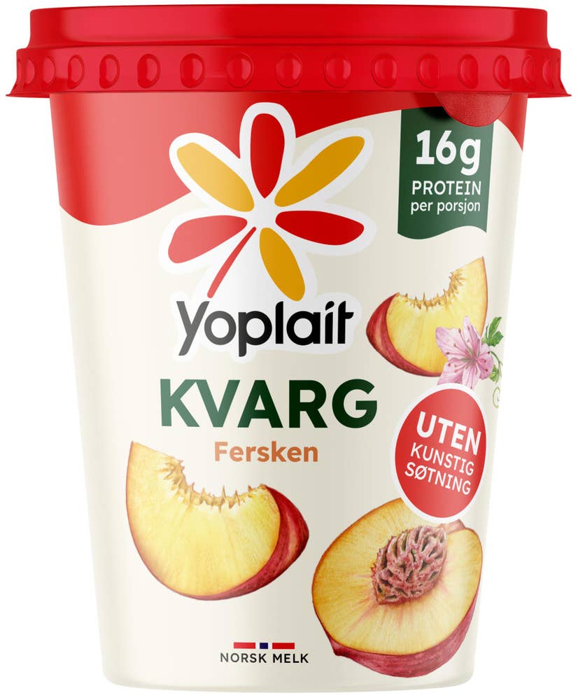 KVARG Maks 10 per kunde, Fersken, 420 g