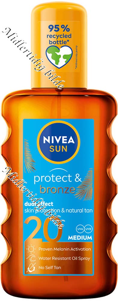 Nivea Sun Protect & Bronze Oil Spray SPF 20