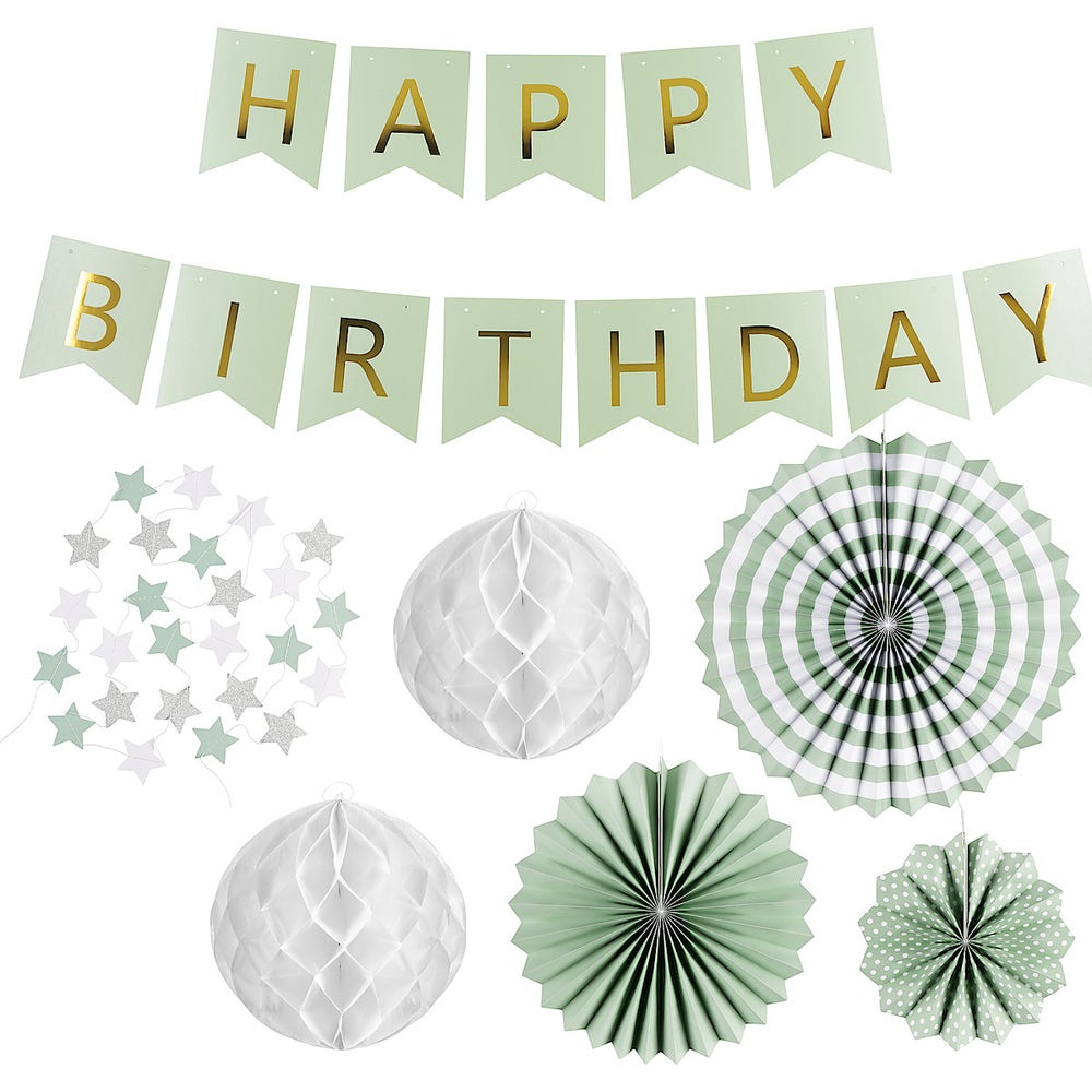 Clas Ohlson Partykit blå og grønn