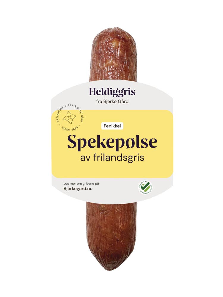 Heldiggris Spekepølse Fennikel