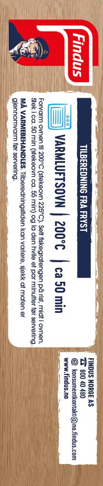 FINDUS Familiens fiskegrateng MSC