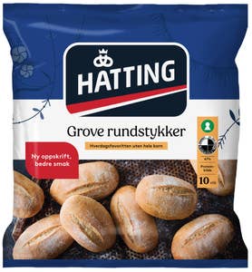 Hatting Grove rundstykker 10 stk