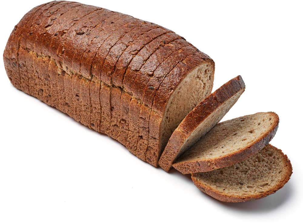 Korn Bakeri Ekstra grovbrød formbakt Oppskåret