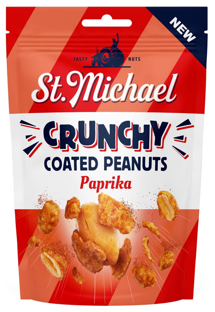 St.Michael Crunchy Coated Peanuts Paprika