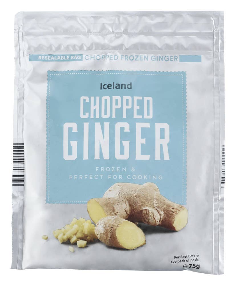 Iceland Oppkuttet Ingefær