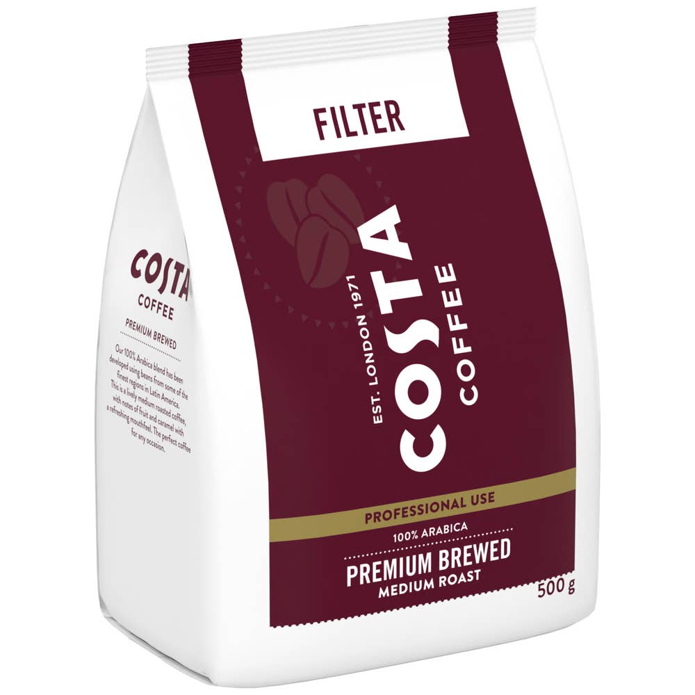Costa Filterkaffe Professional premium brewed Medium roast