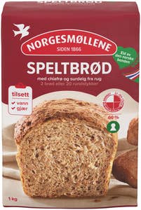 Norgesmøllene Speltbrød