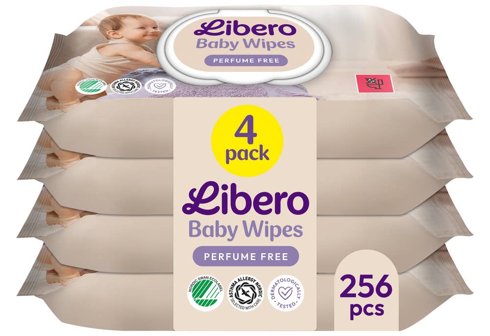 Libero Våtservietter 4-pk