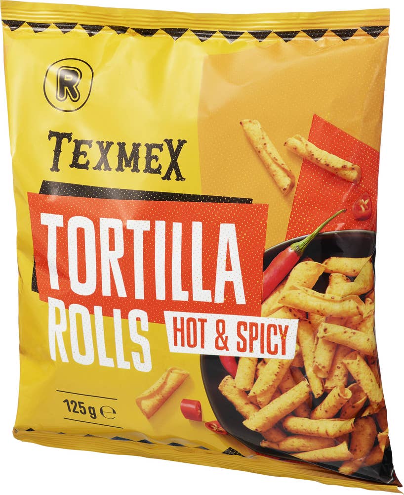 R Tortilla Rolls Hot & Spicy