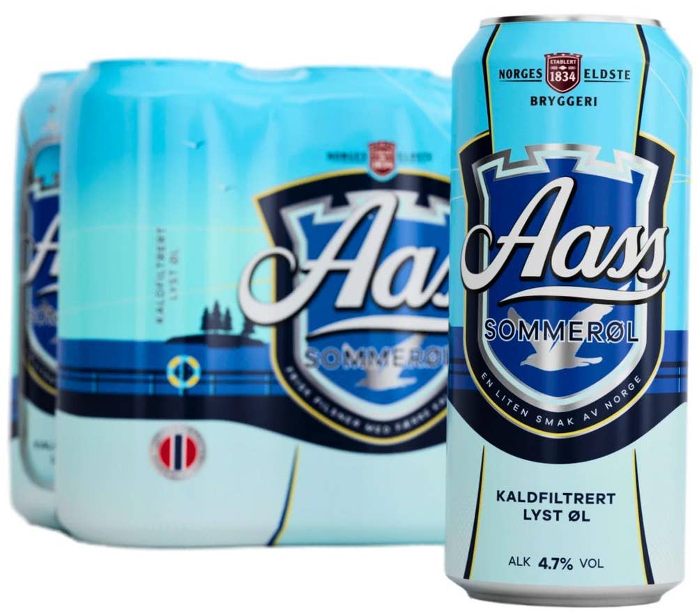 Aass-Bryggeri Sommerøl 6 x 0,5L