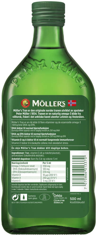 Möller's tran Naturell