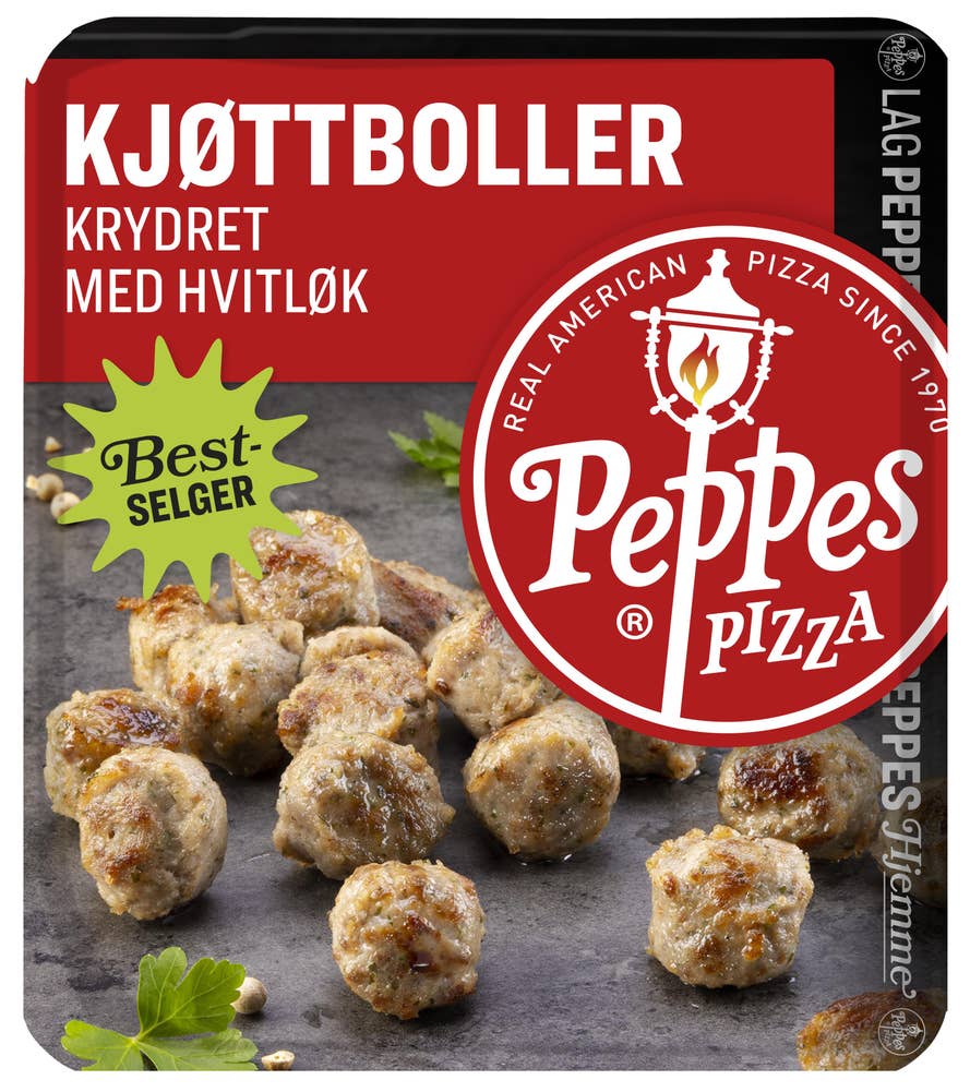 Peppes Pizza Pizzatopping kjøttboller