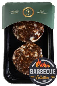 Fredriks Røkeri Juicy hvalburger 2x95g