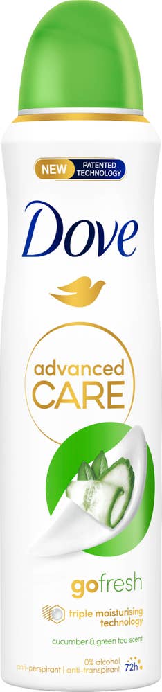 Dove Spray Cucumber & Green Tea Deo Antiperspirant