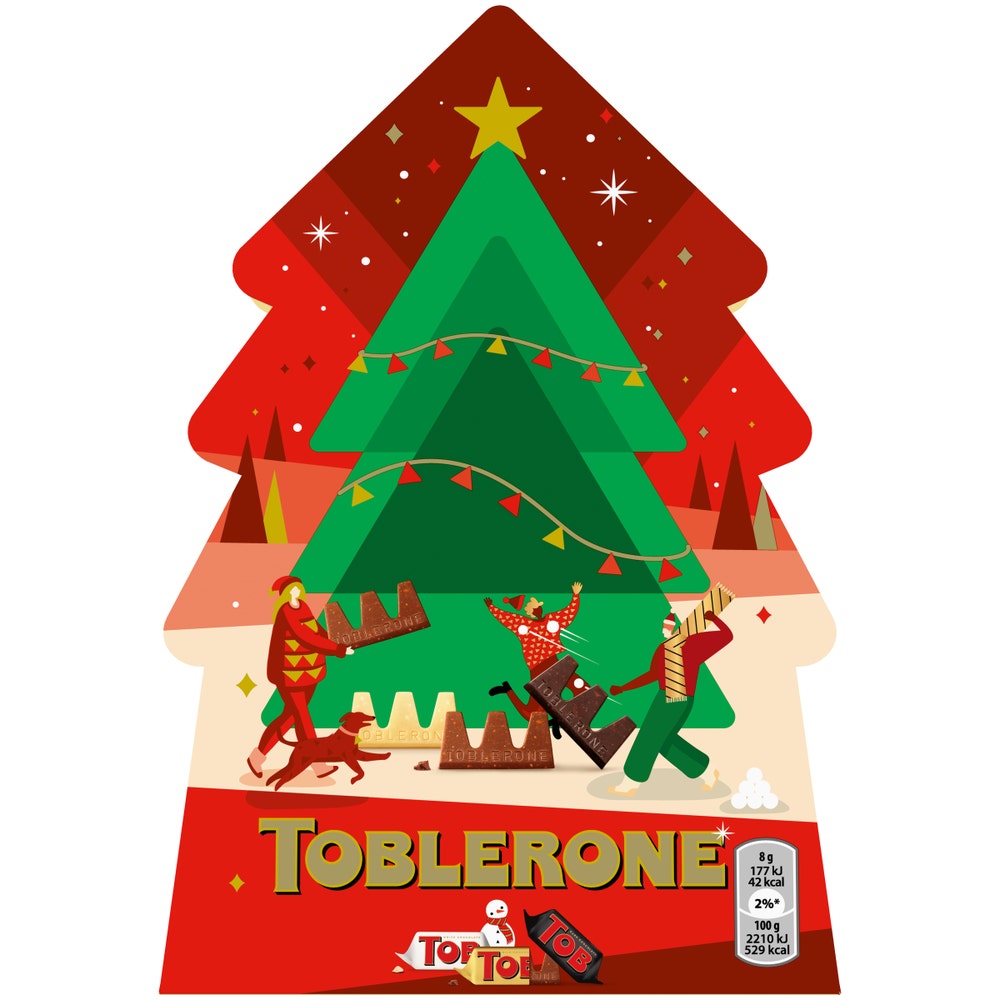 Toblerone Juletre
