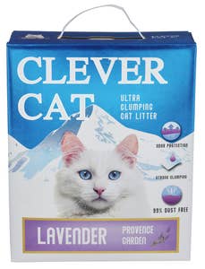 Clever Cat Kattesand lavender Klumpende