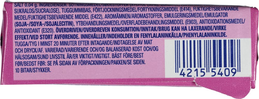 Extra Bubblemint 10 stk