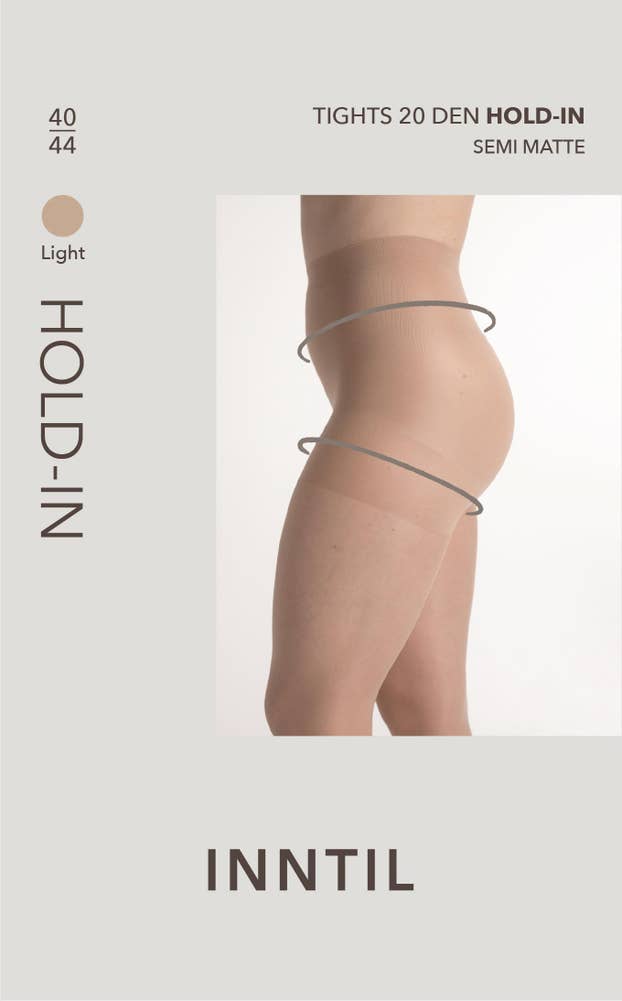 Inntil Strømpebukse Hold-In 20 DEN Lys, str. 40-44, semi-matt