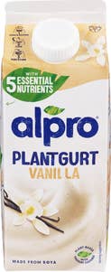 Alpro Plantgurt Soya vanilje