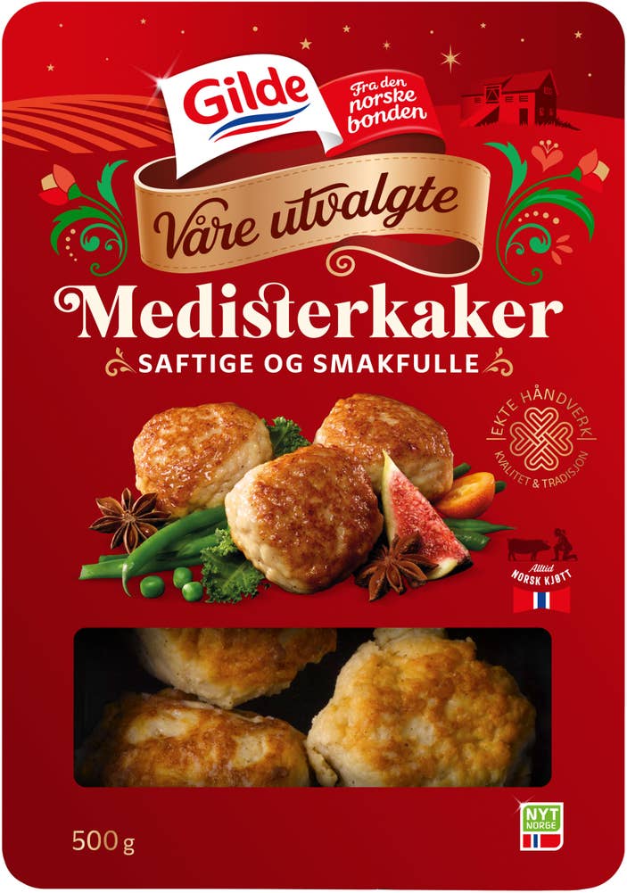 Gilde Vår Fineste Jul Grove Medisterkaker 10stk