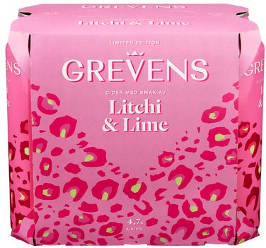 Grevens Litchi & Lime 6 x 0,5l