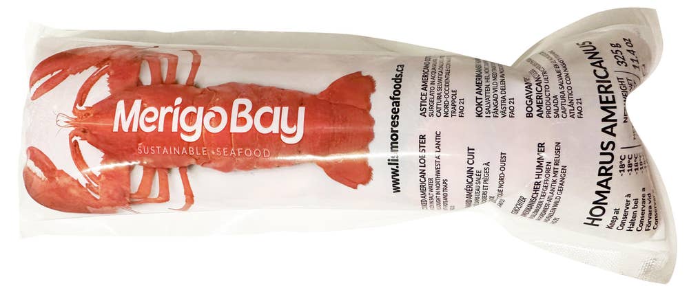 Canadisk hummer Kokt hel, Merigo Bay