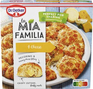 Dr. Oetker La mia familia 4 Cheese Brytebrød