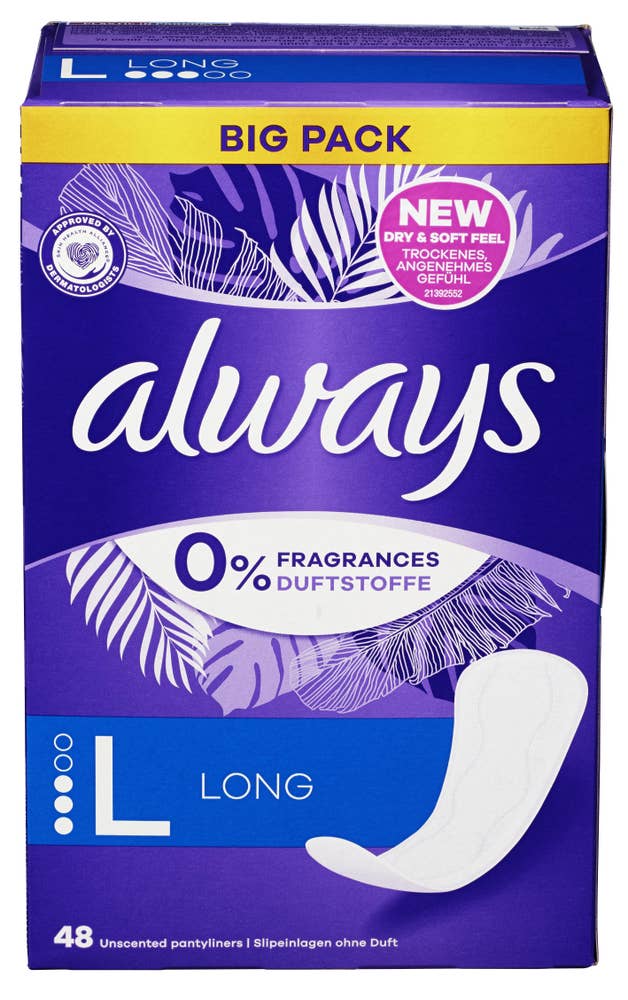 Always Truseinnlegg duftfri Large